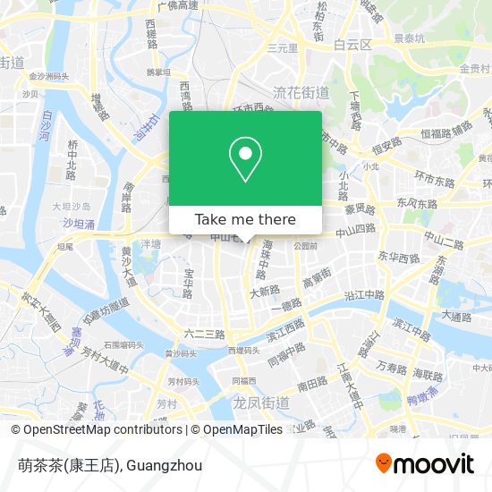 萌茶茶(康王店) map