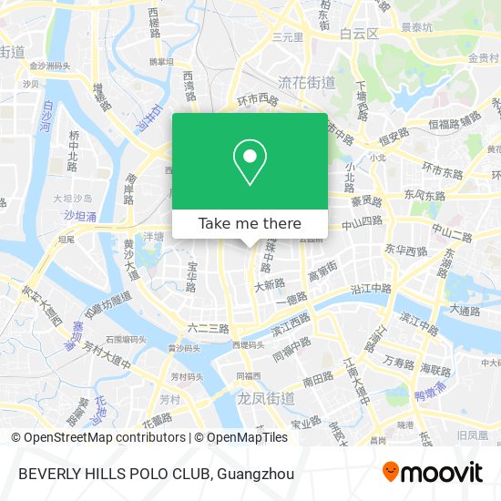 BEVERLY HILLS POLO CLUB map