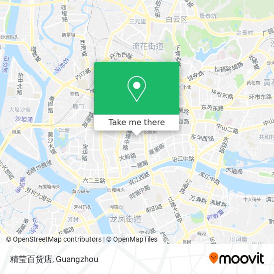 精莹百货店 map