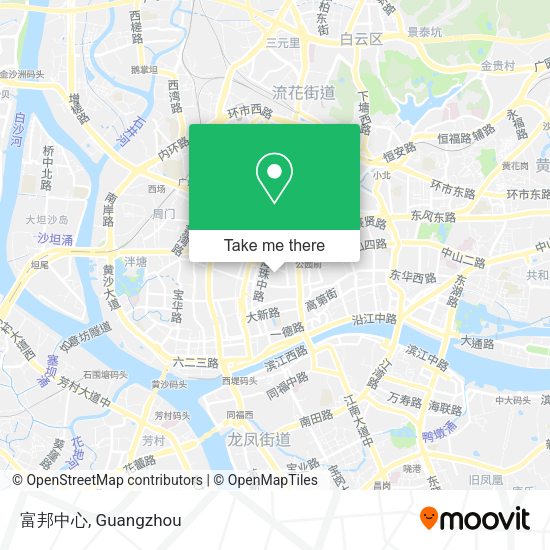 富邦中心 map