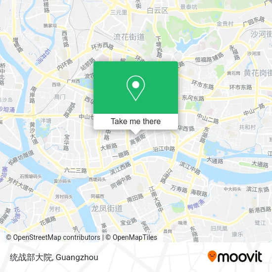 统战部大院 map