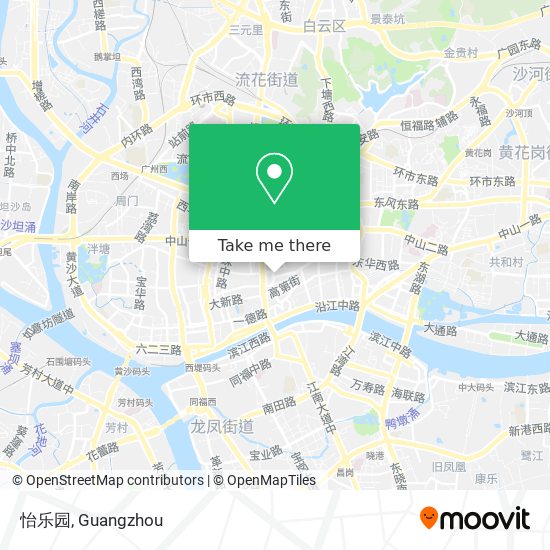 怡乐园 map