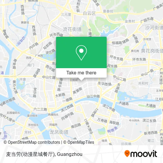 麦当劳(动漫星城餐厅) map