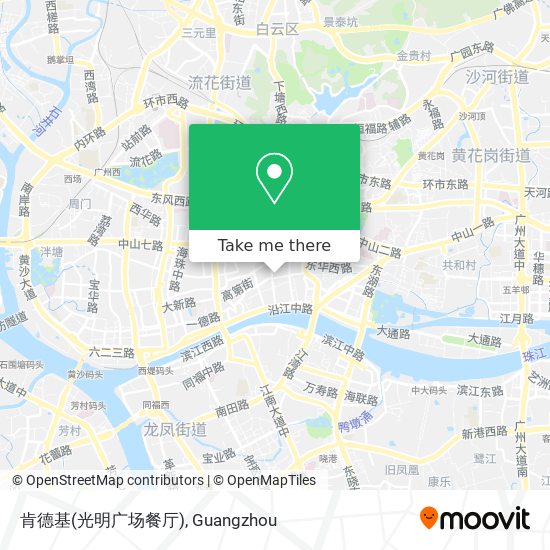 肯德基(光明广场餐厅) map