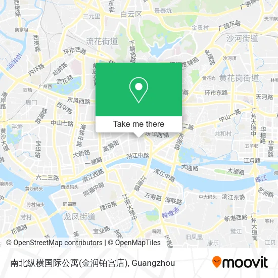 南北纵横国际公寓(金润铂宫店) map