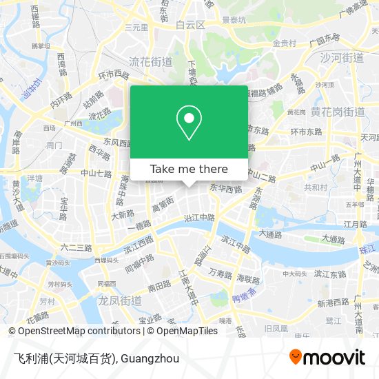 飞利浦(天河城百货) map