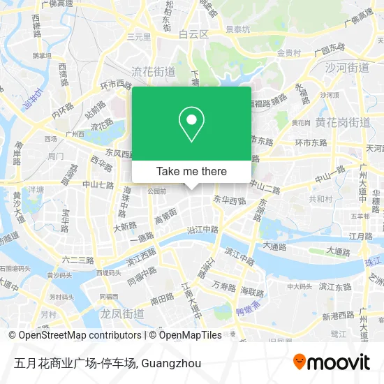 五月花商业广场-停车场 map