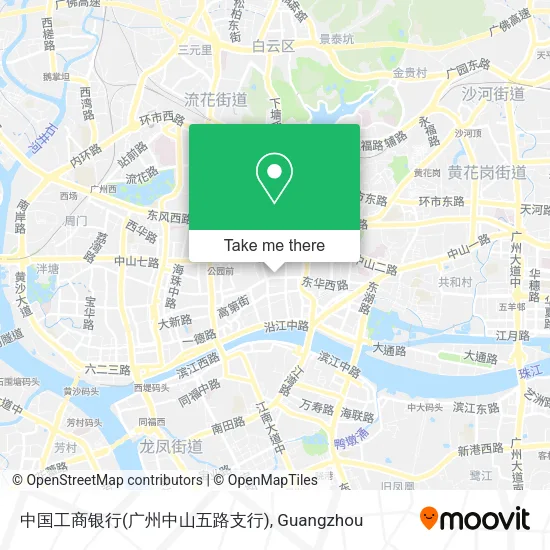 中国工商银行(广州中山五路支行) map