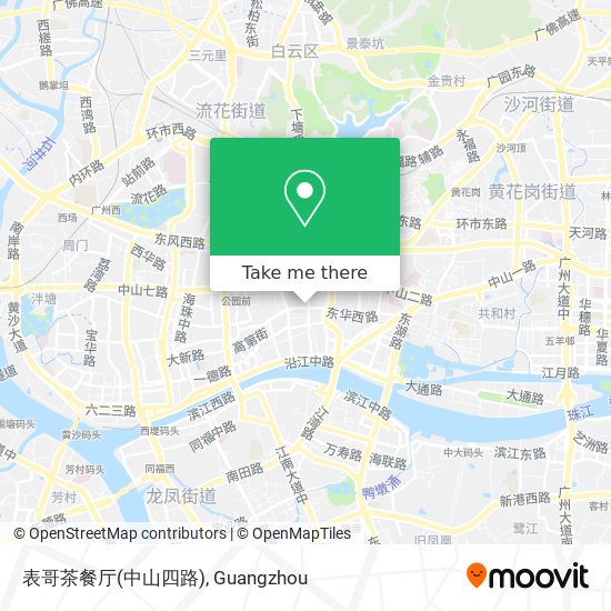 表哥茶餐厅(中山四路) map