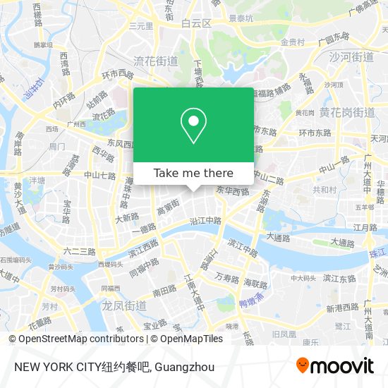 NEW YORK CITY纽约餐吧 map