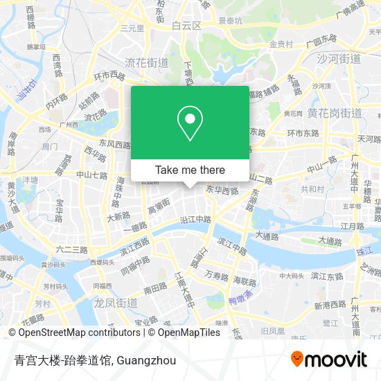 青宫大楼-跆拳道馆 map