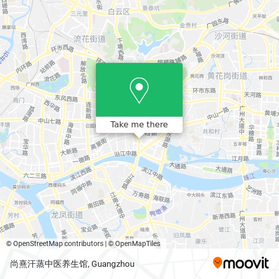 尚熹汗蒸中医养生馆 map
