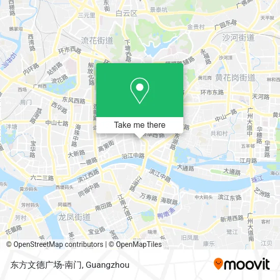 东方文德广场-南门 map