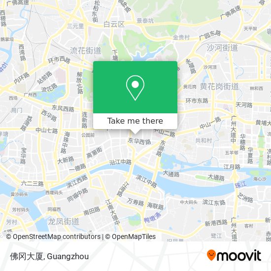 佛冈大厦 map