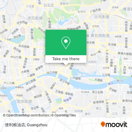 便利粮油店 map