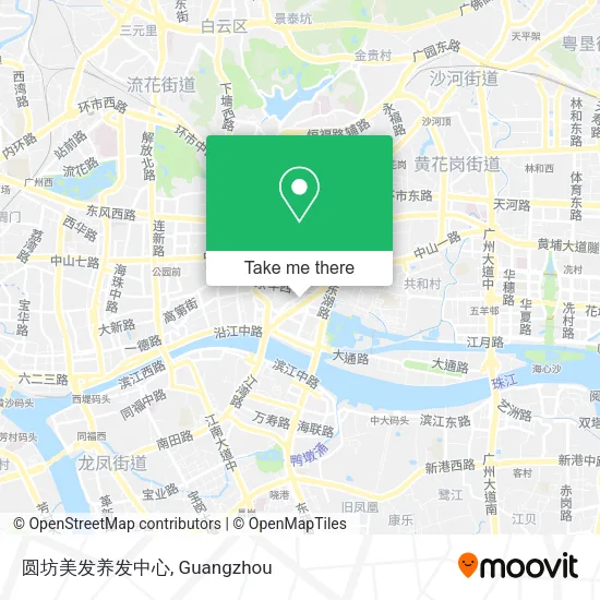 圆坊美发养发中心 map