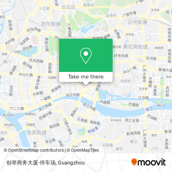 创举商务大厦-停车场 map