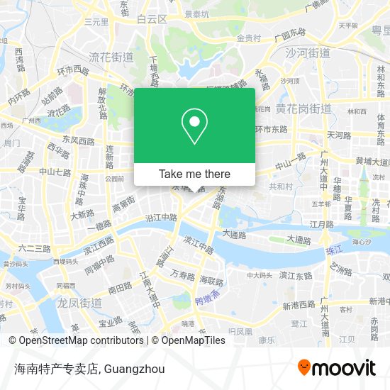 海南特产专卖店 map