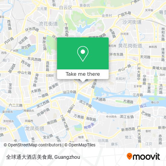 全球通大酒店美食廊 map