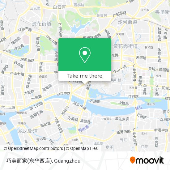巧美面家(东华西店) map