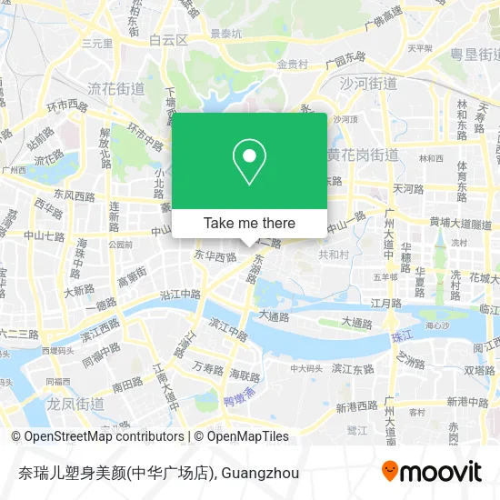 奈瑞儿塑身美颜(中华广场店) map