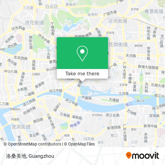 洛桑美地 map