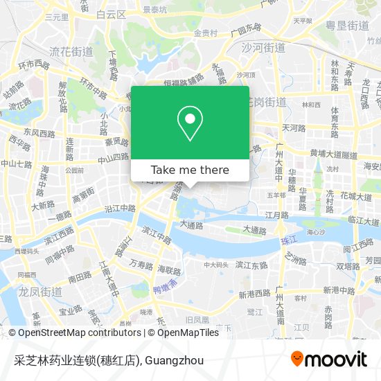 采芝林药业连锁(穗红店) map