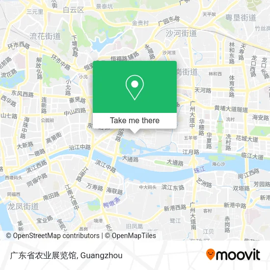 广东省农业展览馆 map