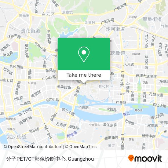 分子PET/CT影像诊断中心 map