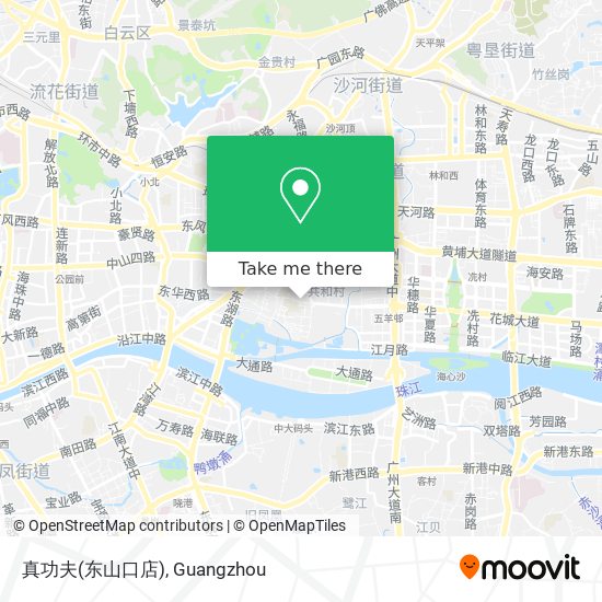 真功夫(东山口店) map