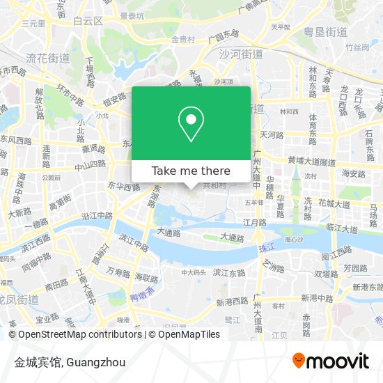 金城宾馆 map