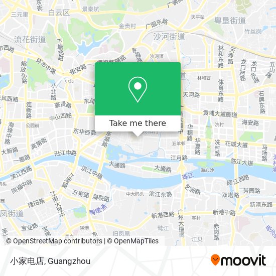 小家电店 map