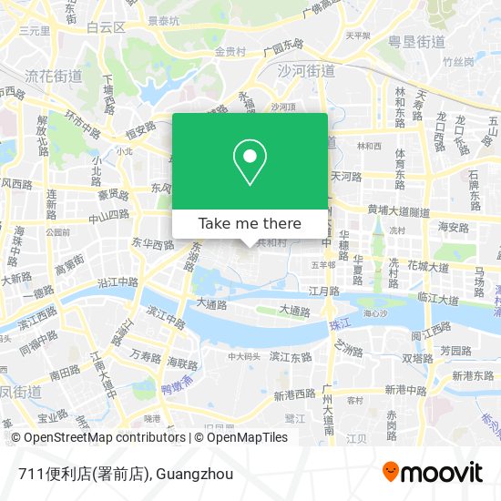 711便利店(署前店) map