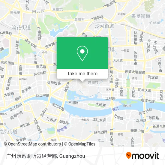 广州康迅助听器经营部 map