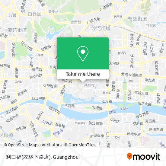 利口福(农林下路店) map