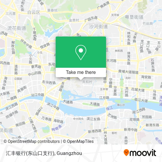 汇丰银行(东山口支行) map
