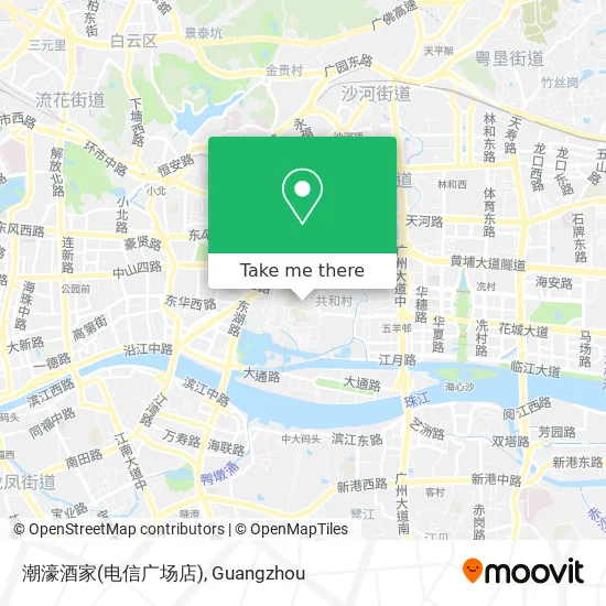 潮濠酒家(电信广场店) map
