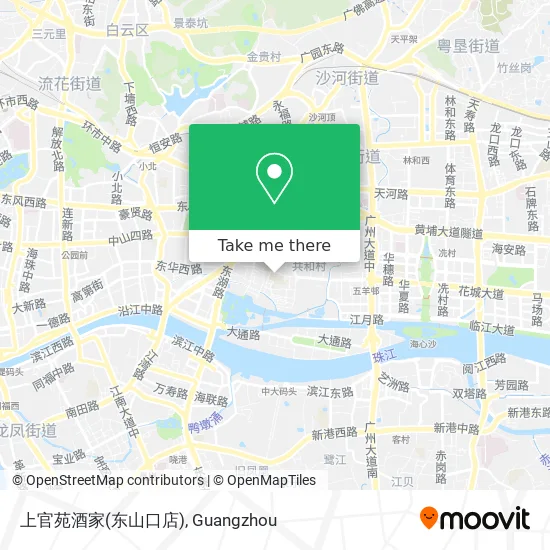 上官苑酒家(东山口店) map