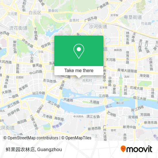 鲜果园农林店 map