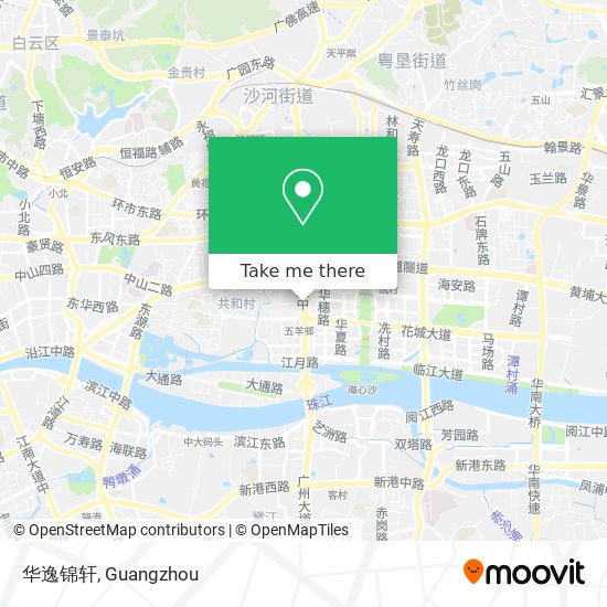 华逸锦轩 map