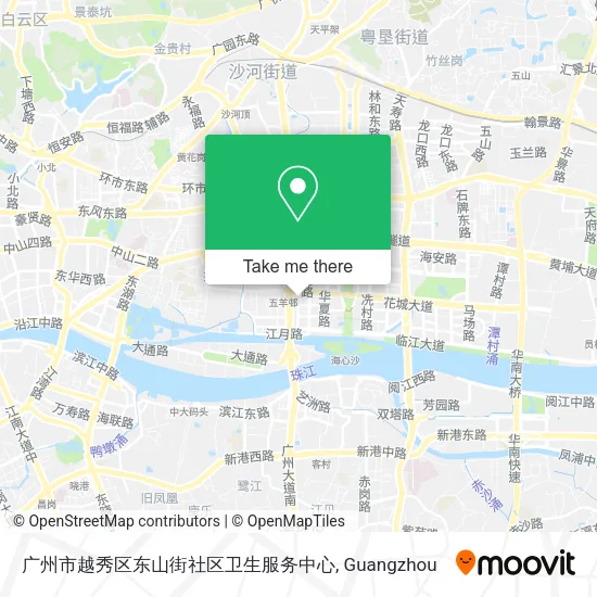 广州市越秀区东山街社区卫生服务中心 map