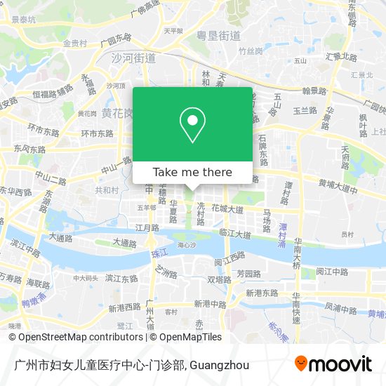 广州市妇女儿童医疗中心-门诊部 map