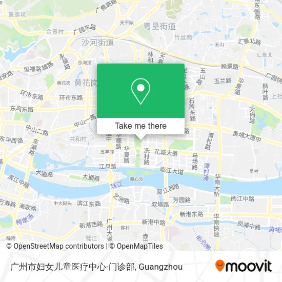 广州市妇女儿童医疗中心-门诊部 map