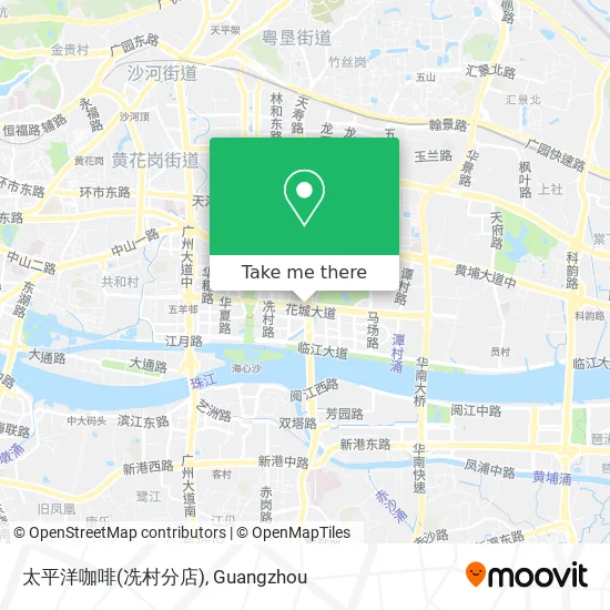 太平洋咖啡(冼村分店) map
