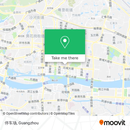 停车场 map