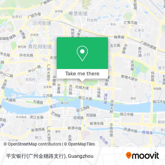 平安银行(广州金穗路支行) map