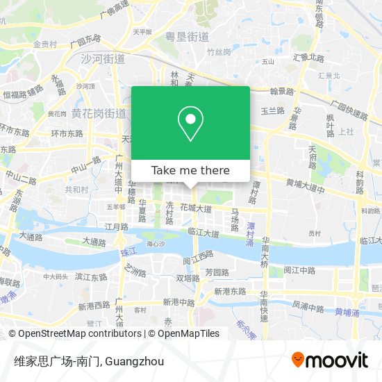 维家思广场-南门 map