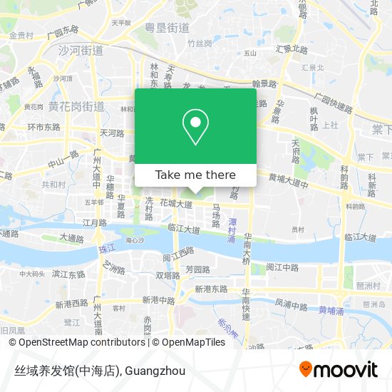 丝域养发馆(中海店) map