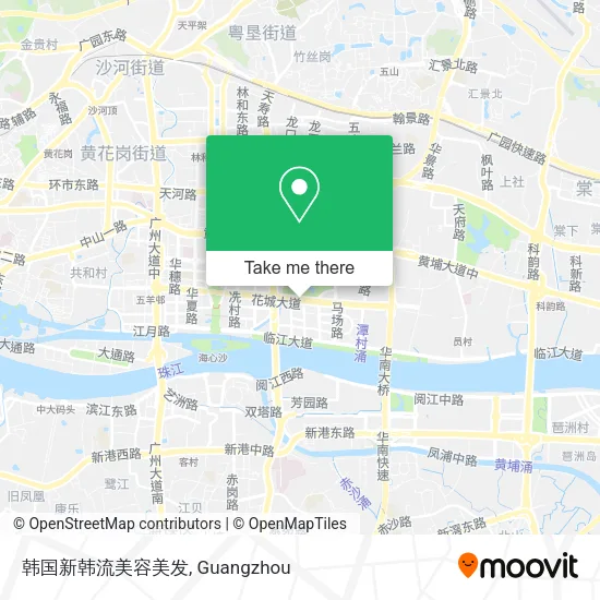 韩国新韩流美容美发 map