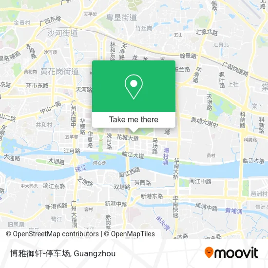 博雅御轩-停车场 map